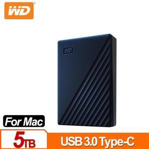 WD My Passport for Mac 5TB 2 . 5吋USB - C行動硬碟• 小巧耐用的設計