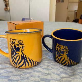 【TIGER啤酒】 馬克杯 手握杯 咖啡杯 陶瓷杯 束口袋 360ml