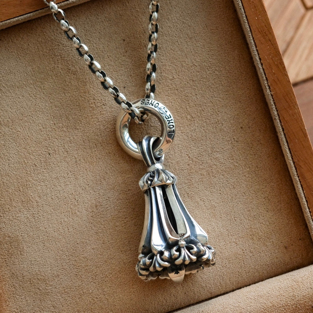 美國殿堂級 Lone ones 年度新品 鳶尾花鈴鐺 Chrome Bell