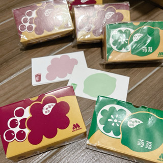 摩斯漢堡 蒟蒻便條紙 筆記 名片便條紙 蒟蒻 果凍