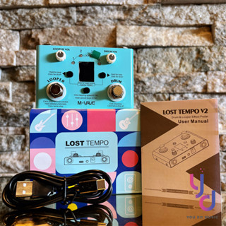分期免運 贈變壓器 M-VAVE LOST TEMPO Loop&Drum Machine鼓機 調音器 電吉他 效果器