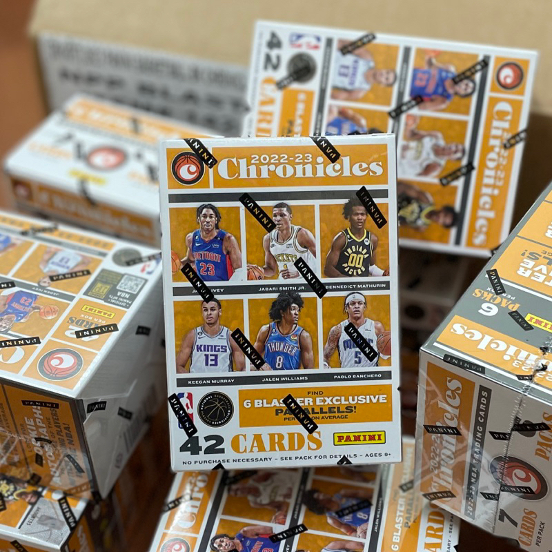 全新現貨 2022-23 Panini NBA Chronicles Blaster 完封盒 編年史卡盒