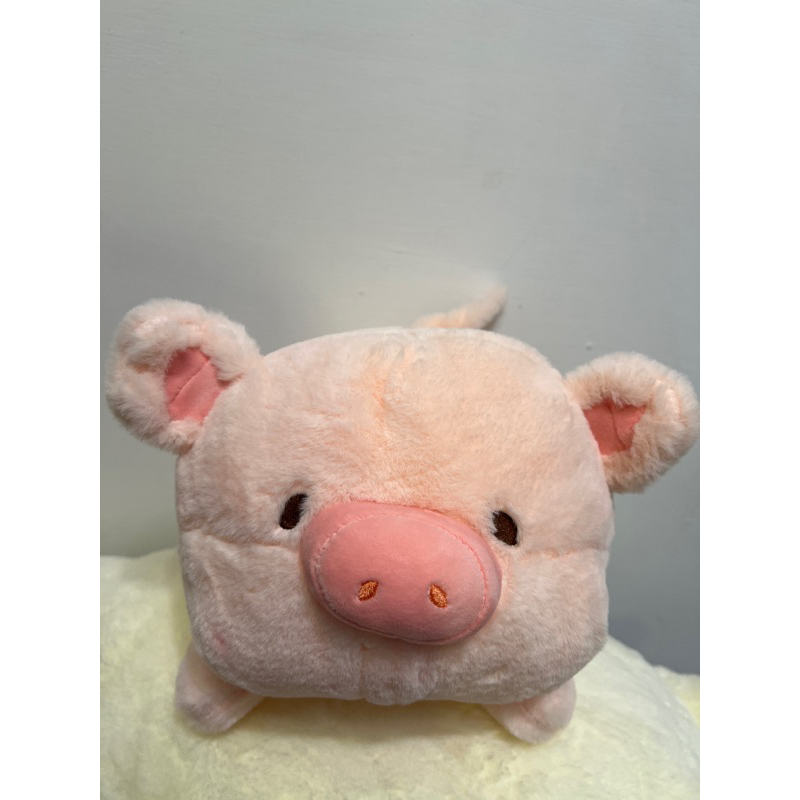 可愛趴趴豬 豬寶寶 小豬 LULU豬 粉紅豬 抱枕 玩偶 枕頭 全新 新莊可自取