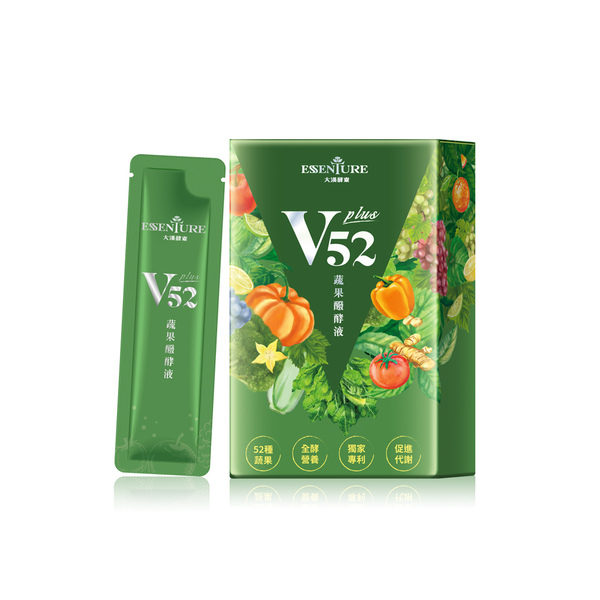 大漢酵素 V52 PLUS 蔬果維他植物醱酵液 15ml*10包/盒