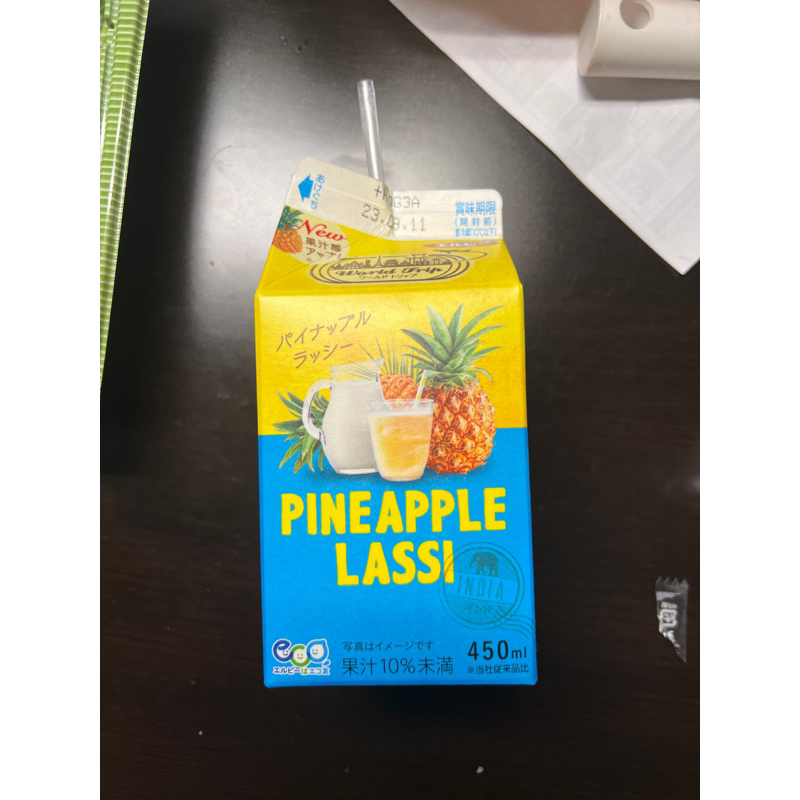 鳳梨拉西鋁箔包PINEAPPLE LASSI（日本製MIJ