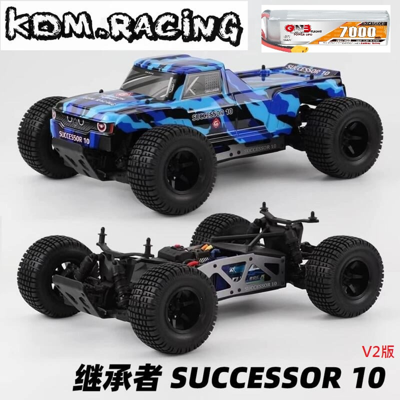 亞丁RC【免】KDM Racing SUCCESSOR SR-10v2  繼承者 1/10 4WD競速大腳車