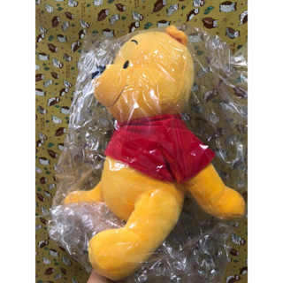 維尼往後仰坐姿款式 娃娃 玩偶 布偶 絨毛玩具 維尼小熊 少見款式