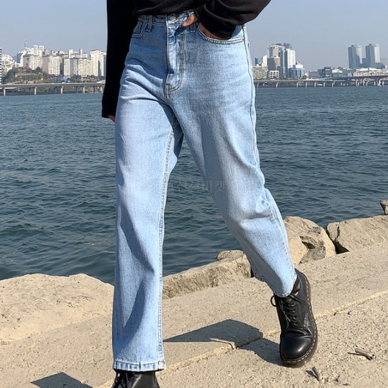 【Metanoia】🇰🇷韓製 直筒牛仔褲