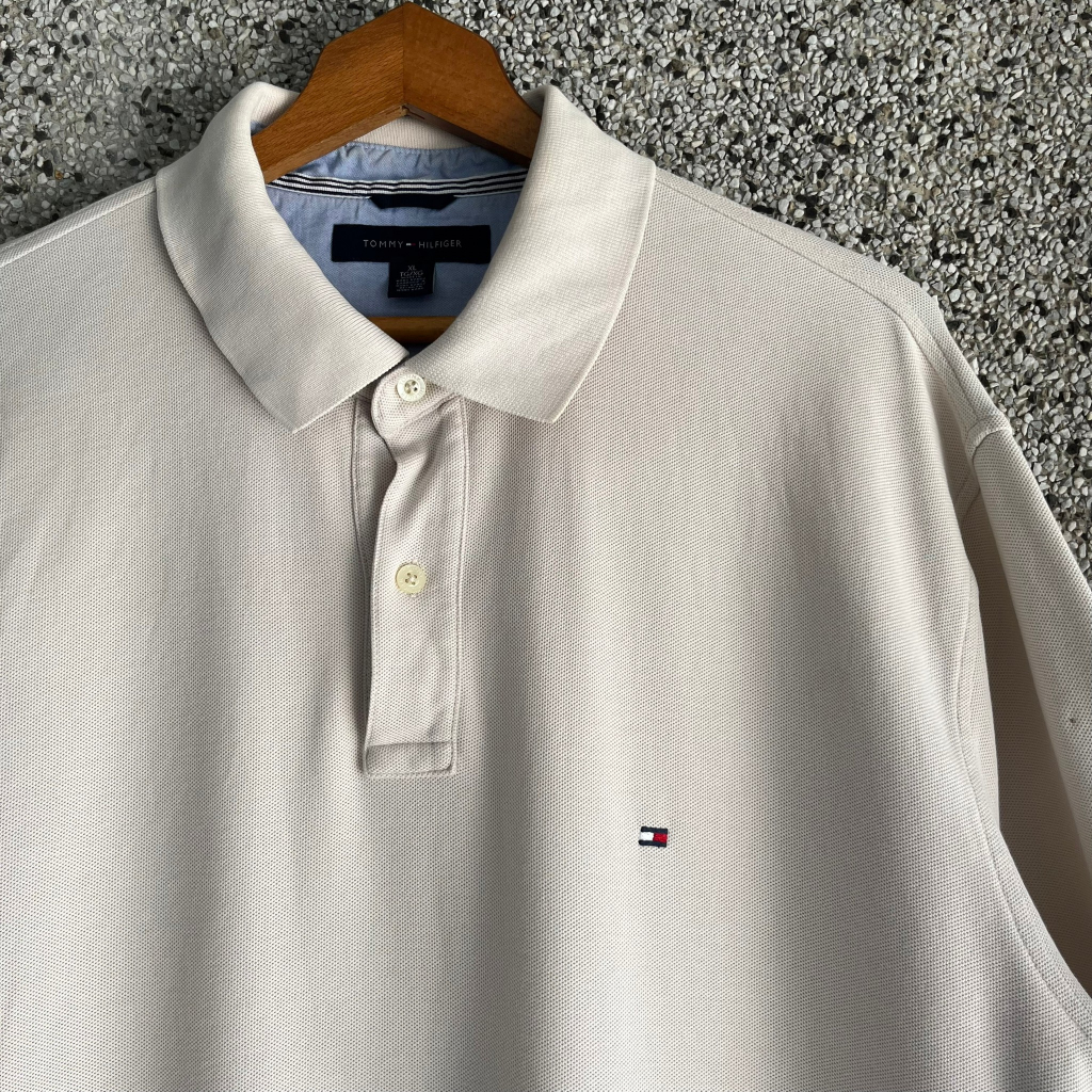 [Oldman Vintage]Tommy Hilfiger POLO衫 復古 短袖 古著 XL號 TS39