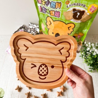 (現貨)💯7-11限定 樂天小熊餅造型木盤組