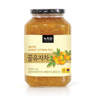 💗台灣生活工坊💗快速出貨 韓國 蜂蜜柚子茶 1kg 冷熱皆可 綠茶園 香醇養生蜂蜜柚子茶 水果茶 果醬