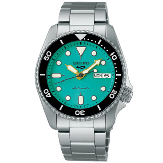 聊聊甜甜價｜SEIKO 精工 5 Sports 經典復古機械腕錶 SRPK33K1/4R36-14B0G 蒂芬妮綠