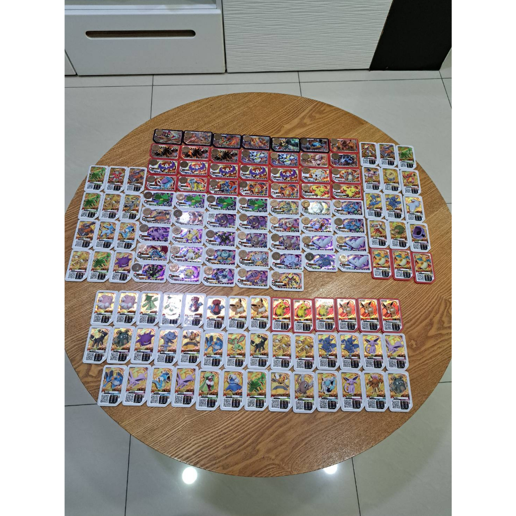 【柯p遊戲館🌈】正版神奇寶貝 pokemon gaole 五星卡匣  Rush1彈 超夢 阿爾宙斯 噴火龍 惡食大王