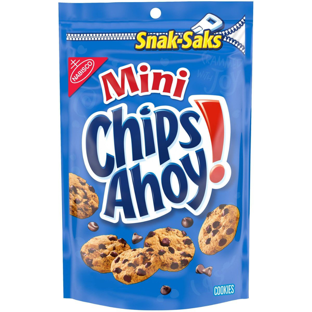 現貨免等 CJ🇺🇸美國代購🇺🇸 Chips Ahoy! 🍪經典原味迷你巧克力餅乾袋裝 巧克力豆餅乾 奇寶 美式軟餅乾