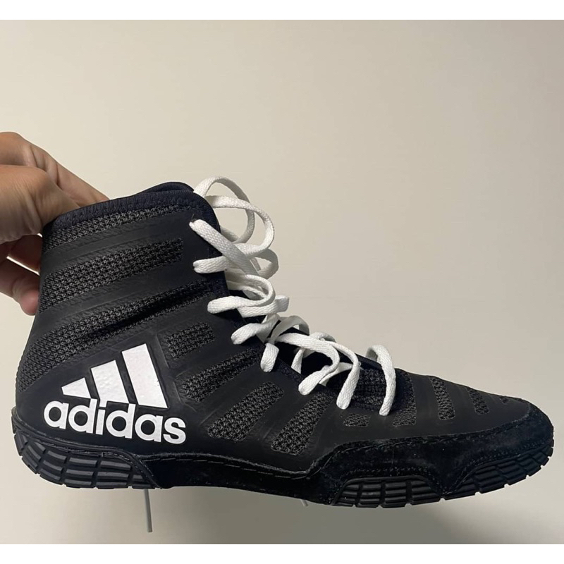 adidas 黑色拳擊鞋 女鞋 24.5cm