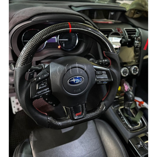 Subaru 速霸陸 全車系 卡夢、鍛造碳方向盤全客製化 forester legacy brz impreza xv