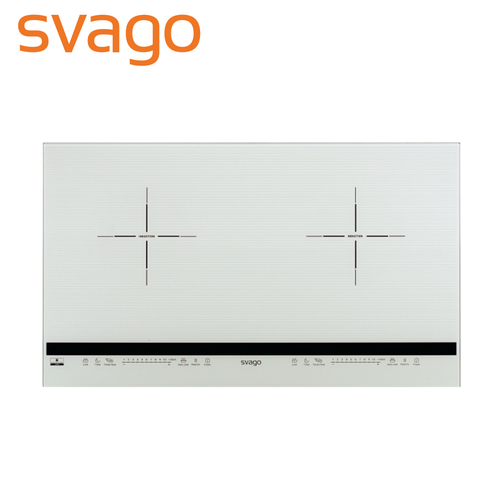 SVAGO 橫式雙口IH感應爐 不含安裝 VEG2380W