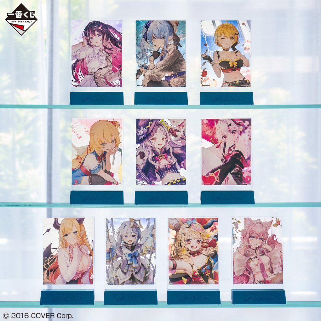 hololive 日版 一番賞 迷你立畫牌 立牌 azki 星街彗星 梅露 哈洽馬 詩音 百鬼 巧可 天使 波爾卡