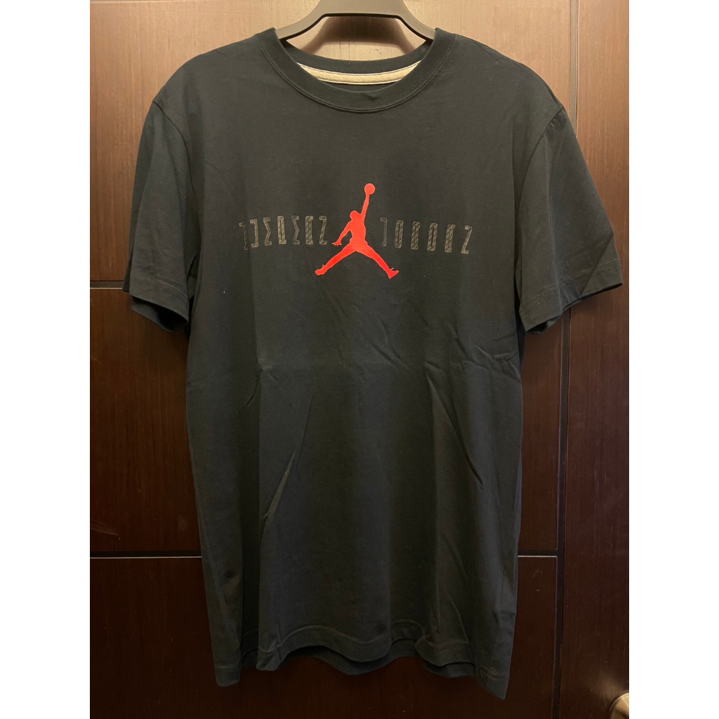 NIKE Air Jordan 637170-010 11代 短袖 T恤 黑 男【M】