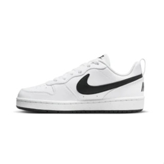 Nike 大童款 白色 黑色logo 休閒 低版 透氣 滑板鞋 DV5456104 Sneakers542