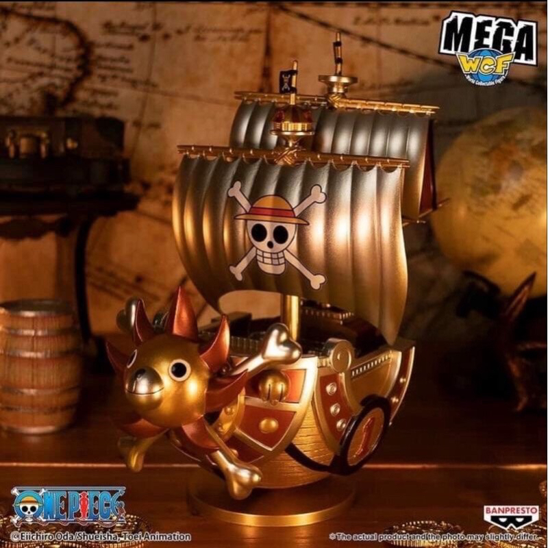 航海王【現貨】正版 海外限定 海賊王 MEGA WCF 千陽號 金色特別版 Special Gold 代理版