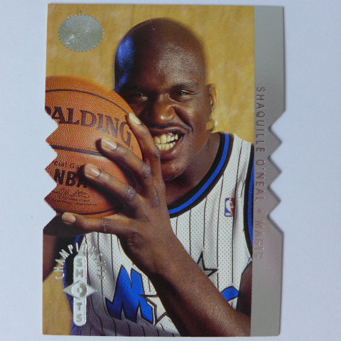 ~Shaquille O'Neal/俠客.歐尼爾~名人堂/大白鯊/超人 1996年SP.NBA鋸齒切割特殊卡