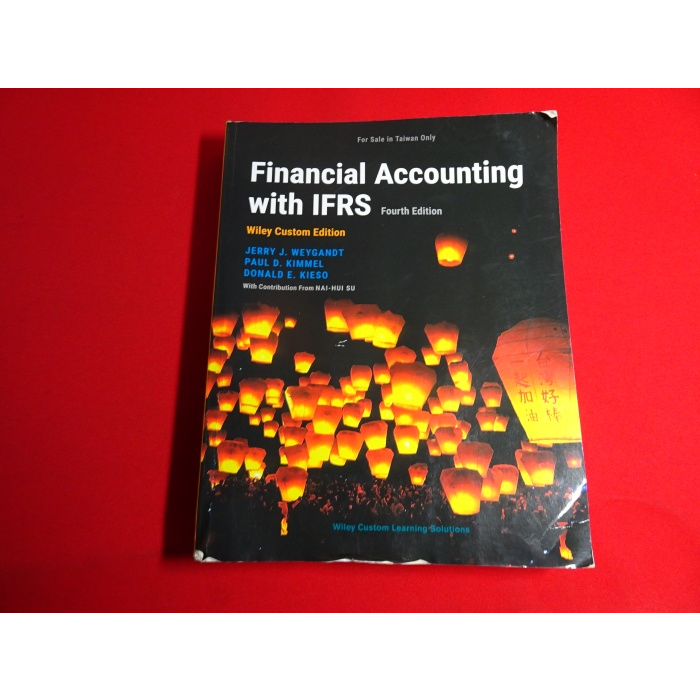 免運費 Financial Accounting with IFRS  4e 9781119824237 有水痕無畫記