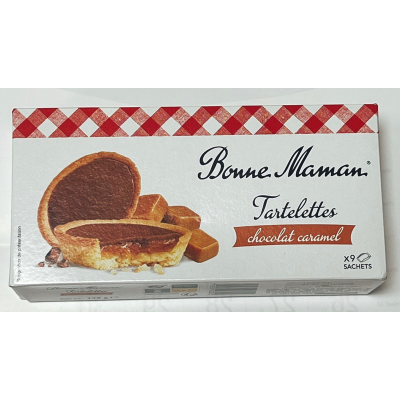 法國🇫🇷代購bonne maman 巧克力焦糖塔