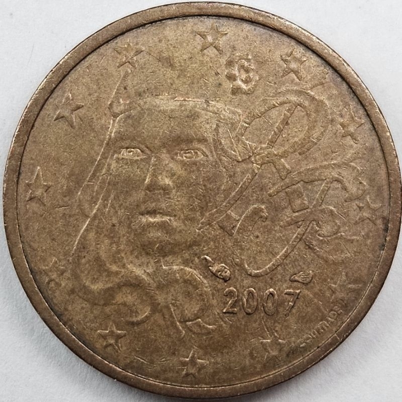 法國 2歐分硬幣 年份隨機