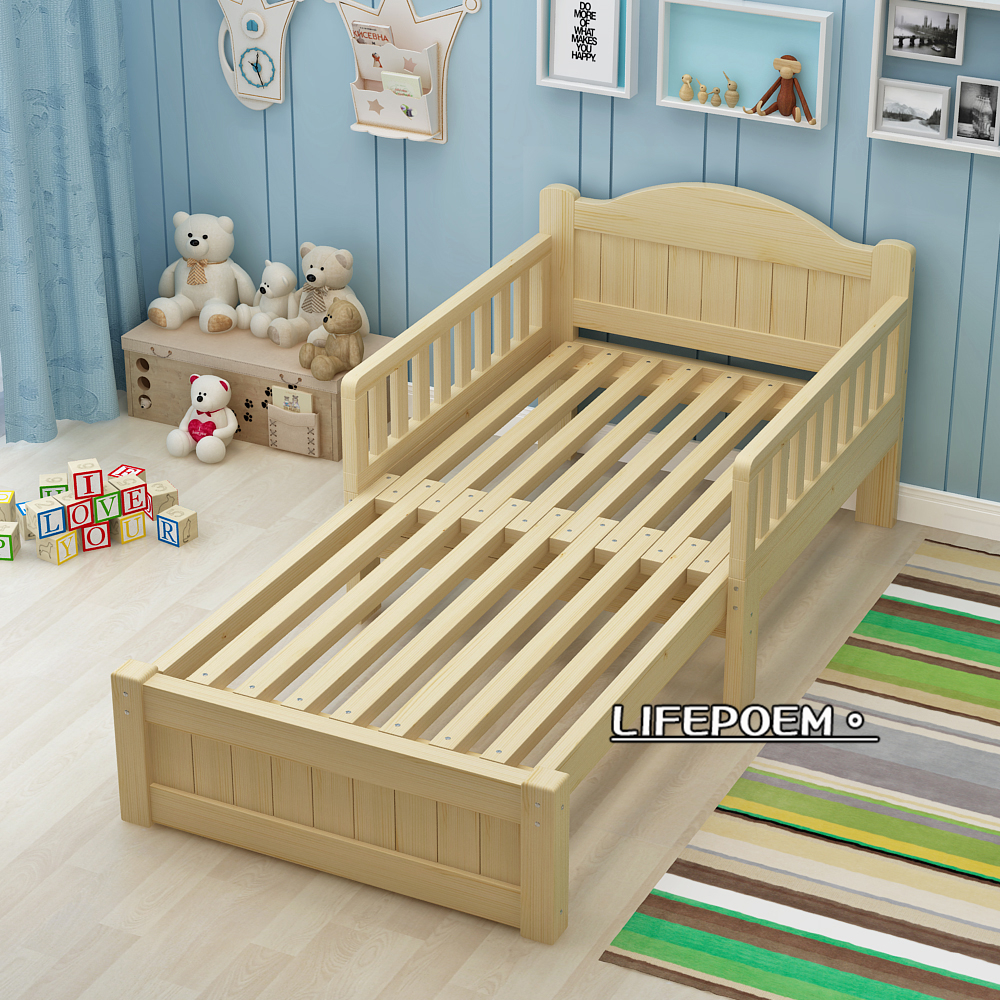 抽拉床 伸縮床 榻榻米 實木沙發床多功能兒童單人成人小戶型出租房簡易床拼接床架不佔地