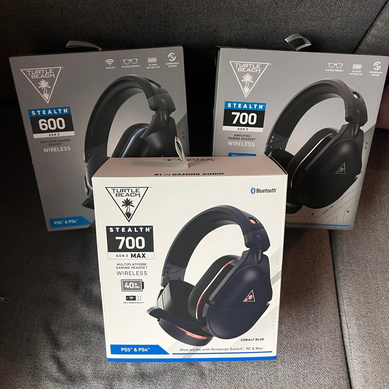 全新 Turtle Beach Stealth 700 Gen 2 / MAX / 600 Gen 2 無線電競耳機