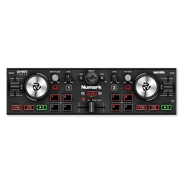 (馬特音樂) 現貨 Numark DJ2GO2 Touch 便攜式DJ控制器
