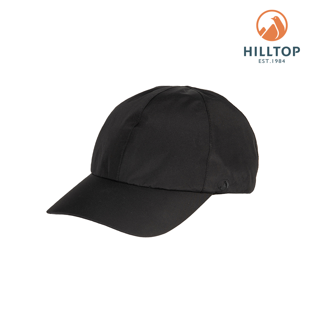 【Hilltop山頂鳥】GORE-TEX  防水棒球帽 中性款-黑PS01XXI0ECA0