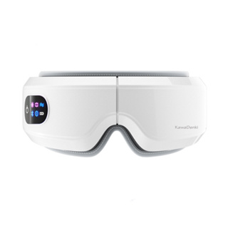 【Obeauty 奧緹】氣壓式熱敷按摩眼罩-折疊無線眼罩SPA舒壓USB充電KDS-111
