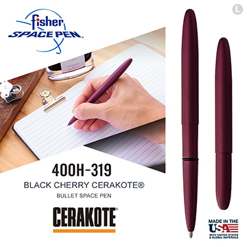 【史瓦特】Fisher Space Pen黑莓色子彈型太空筆(400H-319)/建議售價:1320.