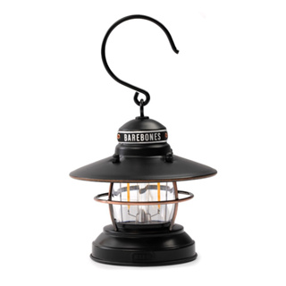 [阿爾卑斯戶外] Barebones Edison Mini Lantern 平放/吊掛營燈 霧黑 LIV-273