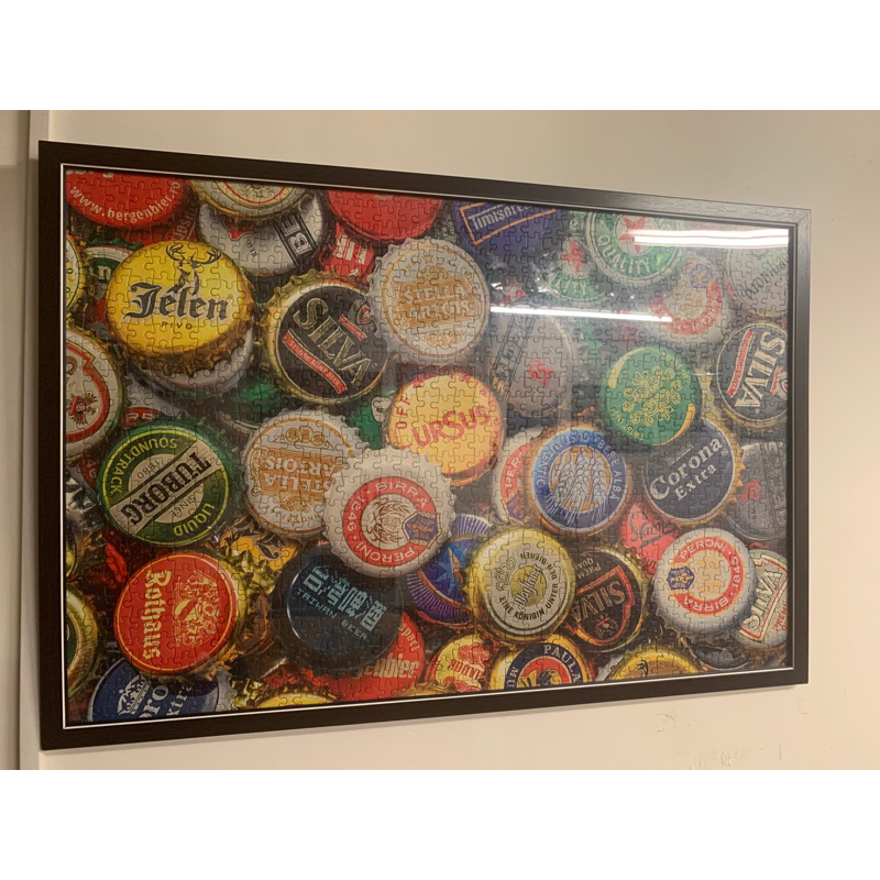 Beer caps （1000片無缺片/二手拼圖）