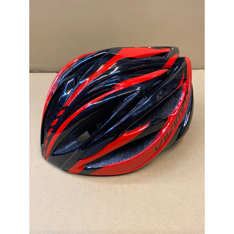 奇岩城 VIVIMAX STRIKER 安全帽 黑紅 安全標章 輕量化 自行車 可調式 頭盔 透氣安全帽 自行車安全帽