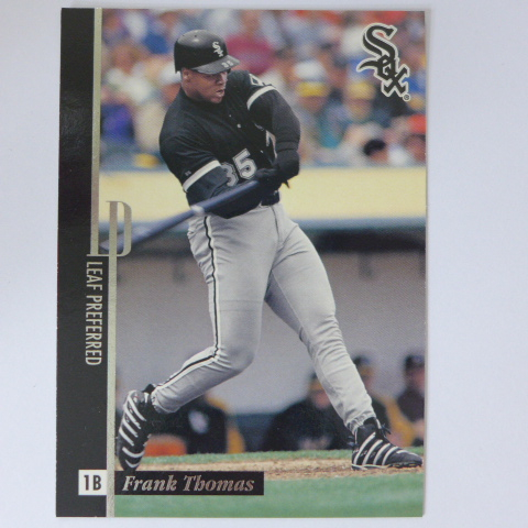 ~Frank Thomas/法蘭克·湯瑪斯~名人堂.重傷害 1996年DONRUSS.MLB棒球卡