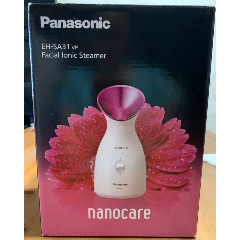 Panasonic國際美顏器EH-SA31-VP奈米保濕美顏器，贈旭直/捲兩用美髮神器