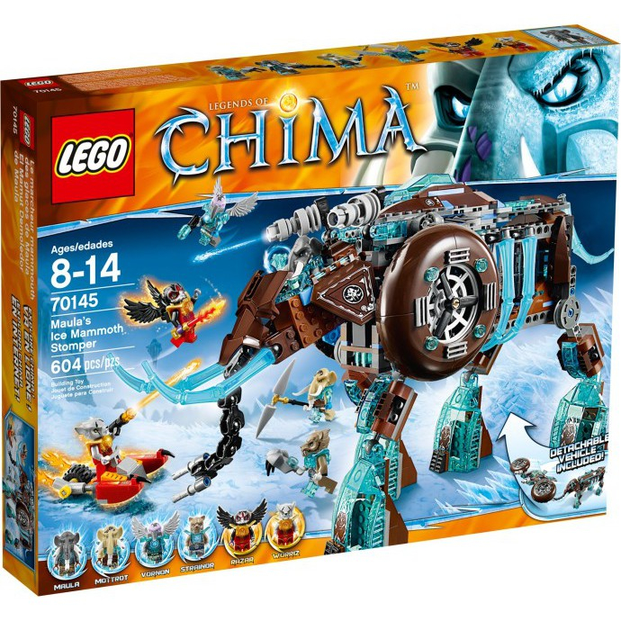 [快樂高手附發票] 公司貨 樂高 LEGO 70145 Maula's Ice Mammoth Stomper