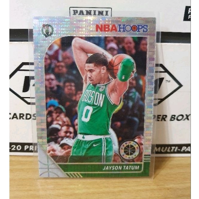 NBA 球員卡 Panini Hoops Jayson Tatum 超閃亮 JT