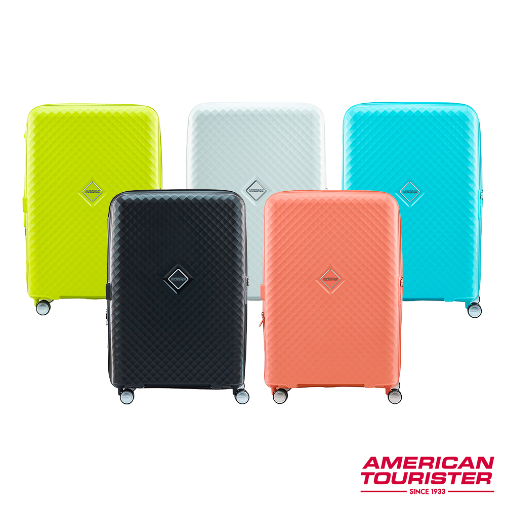 AT美國旅行者 AMERICAN TOURISTER 20/24/28吋行李箱/登機箱SQUASEM可擴充防盜拉鍊避震輪