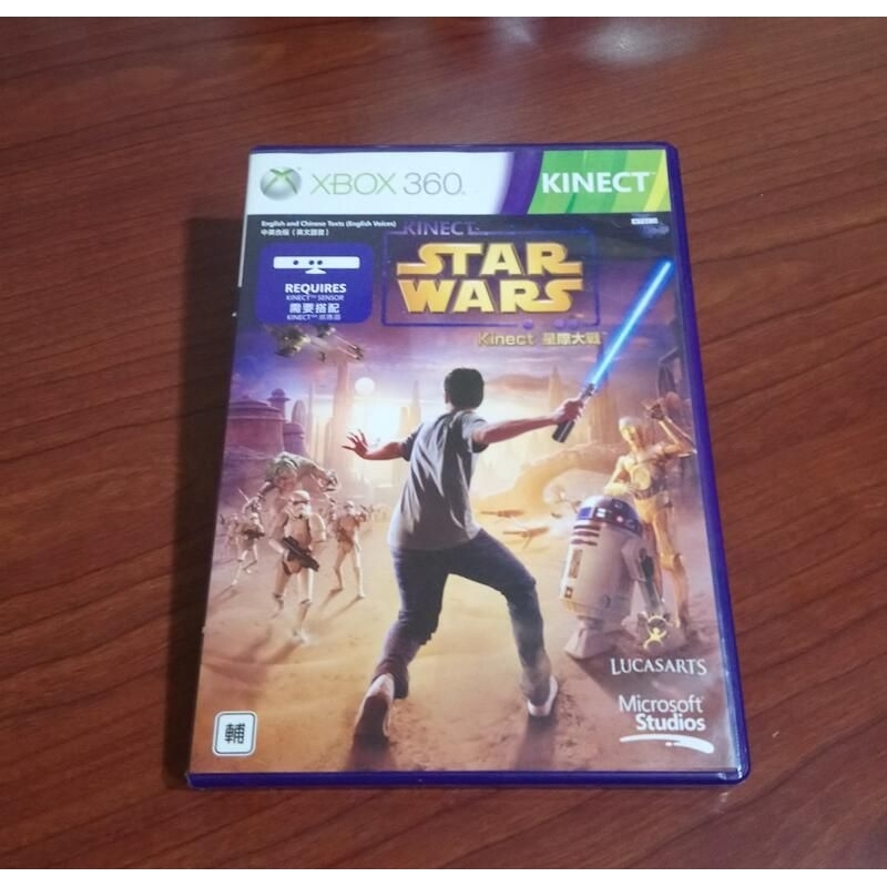 2件免運 XBOX360 星際大戰 中文版 KINECT 體感遊戲