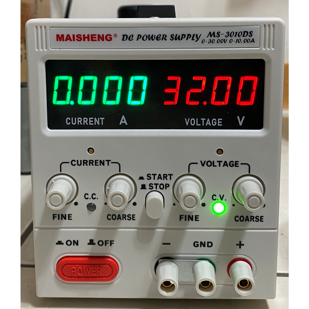 現貨-0到30V 5A 電流四顯示 直流可調電源供應器 MS-305DS 學校實驗、功能測試、PCBA驗證、維修使用