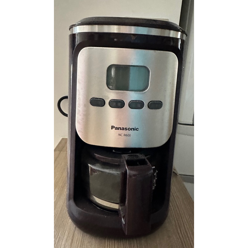 Panasonic NC-R600 可磨豆咖啡機，四杯，二手品