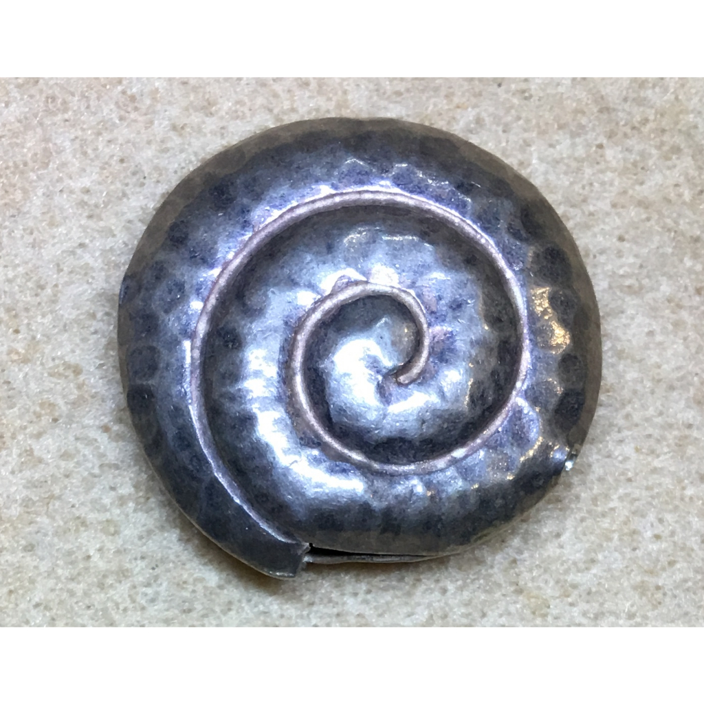 大貝殼3.1cm純銀 泰國手工[S043] (標價是1顆)