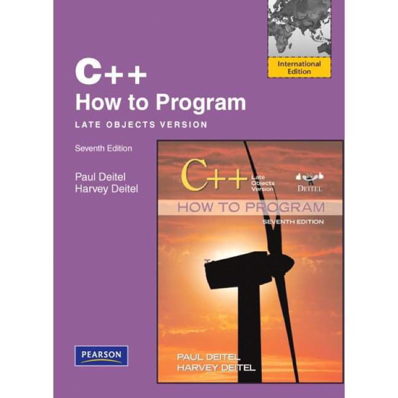 C++ How to Program LATE OBJECTS VERSION 7/E DEITEL