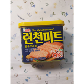 韓國LOTTE FOODS 午餐肉 340g(效期2025/12/08)市價155元特價99元