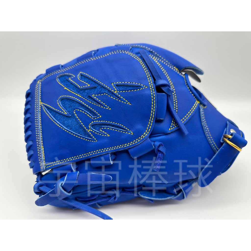 ※宇宙棒球※ZETT 特殊訂製款 反手棒壘球手套 藤浪型 12吋左投手用 寶藍 BPGT-362SP9011 暢銷再補貨